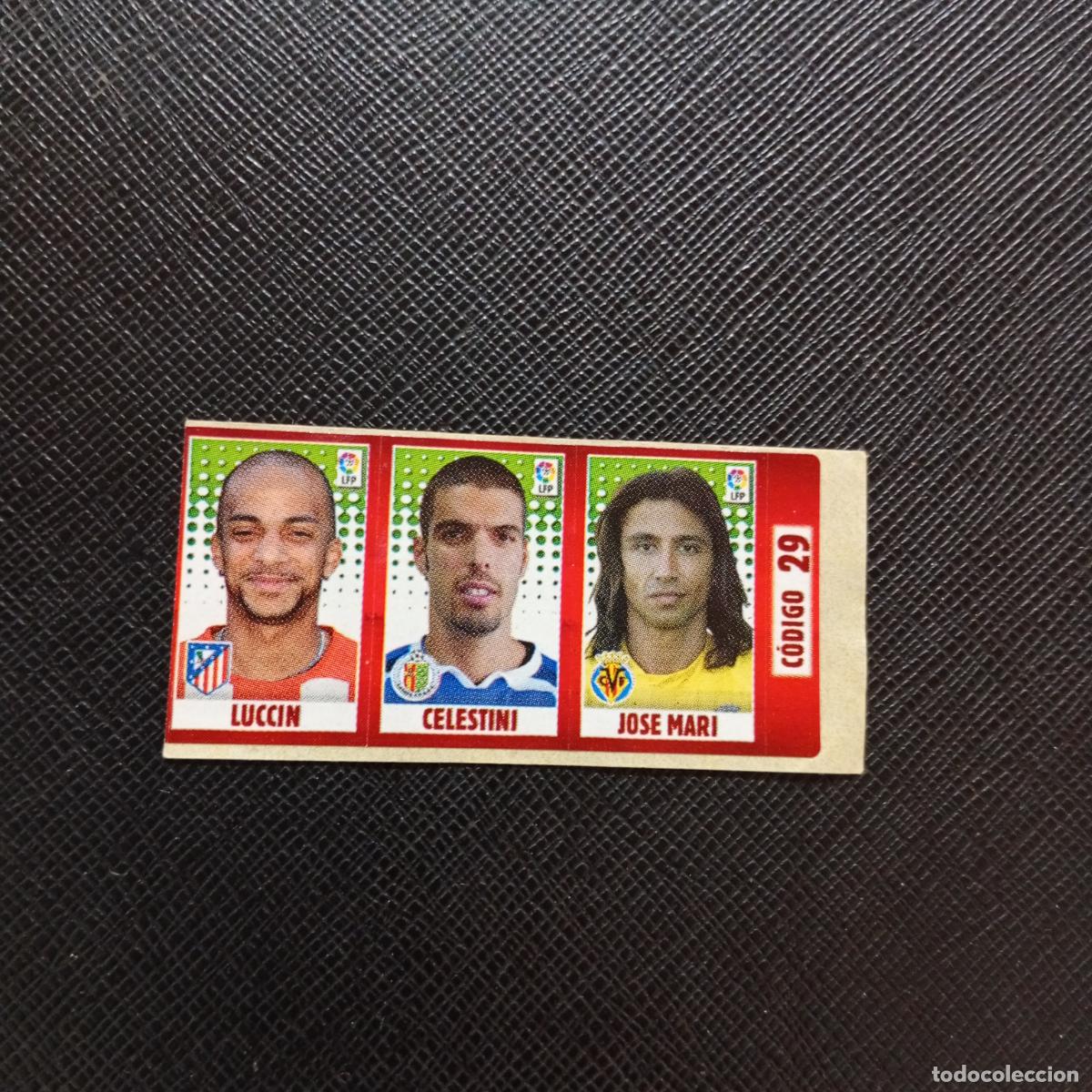 Cartes &agrave; collectionner de Football: CODIGO 29 LUCCIN CELESTINI JOSE MARI CHICLE LIGA DE LAS ESTRELLAS 2005 2006 SIN PEGAR - A72 PG35