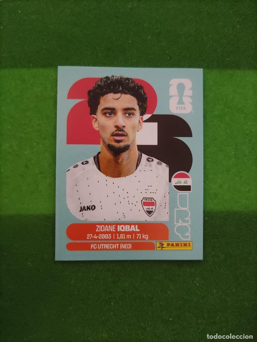 Cromos de F&uacute;tbol: Iqbal Iraq IRQ 9 Sticker Mundial 2026 FIFA World Cup / Sin pegar