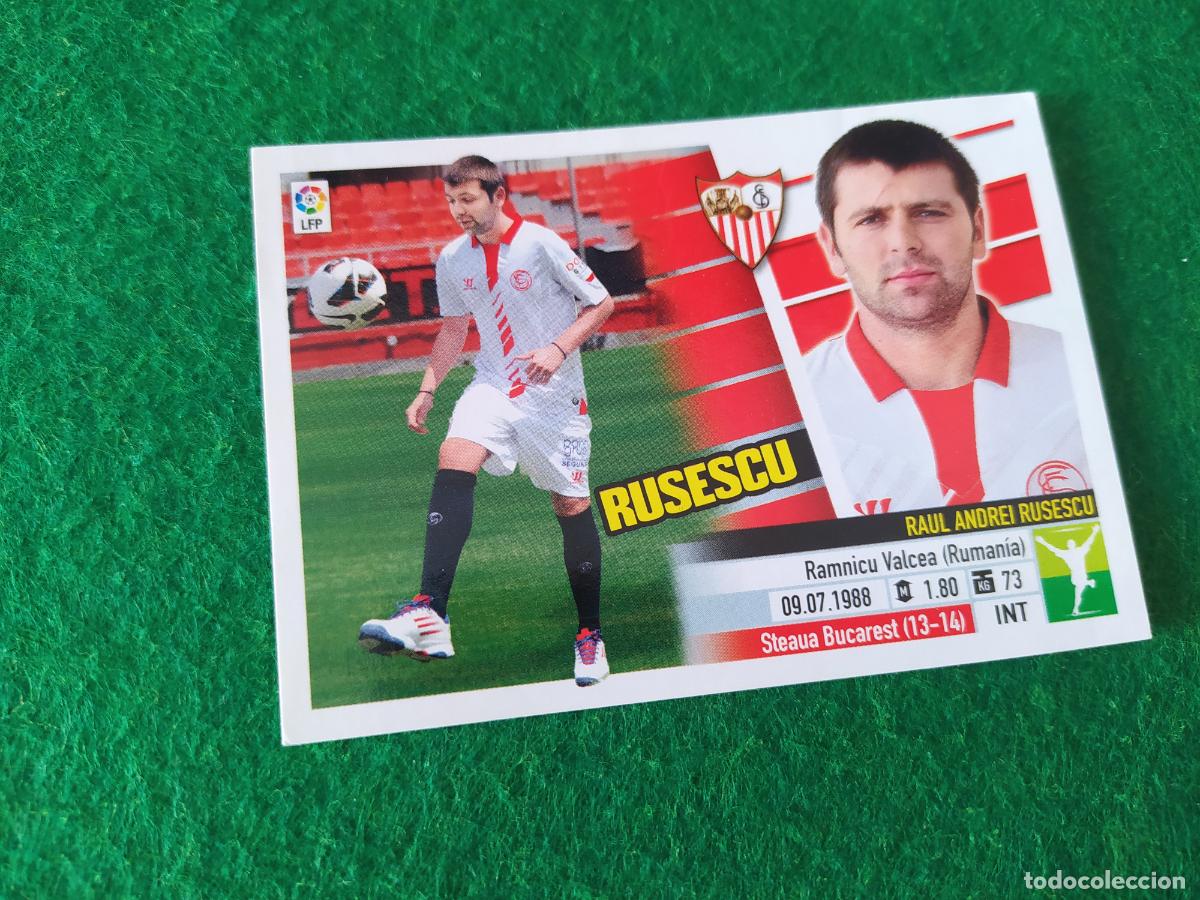 Cromos de F&uacute;tbol: LIGA ESTE 2013 2014 13/14 NUEVO SIN PEGAR FICHAJE N&ordm; 3 RUSESCU SEVILLA FC