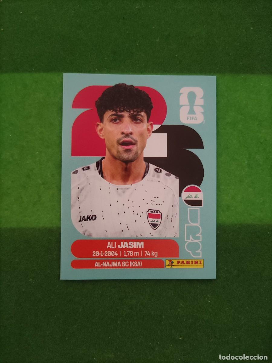 Cromos de F&uacute;tbol: Jasim Iraq IRQ 12 Sticker Mundial 2026 FIFA World Cup / Sin pegar