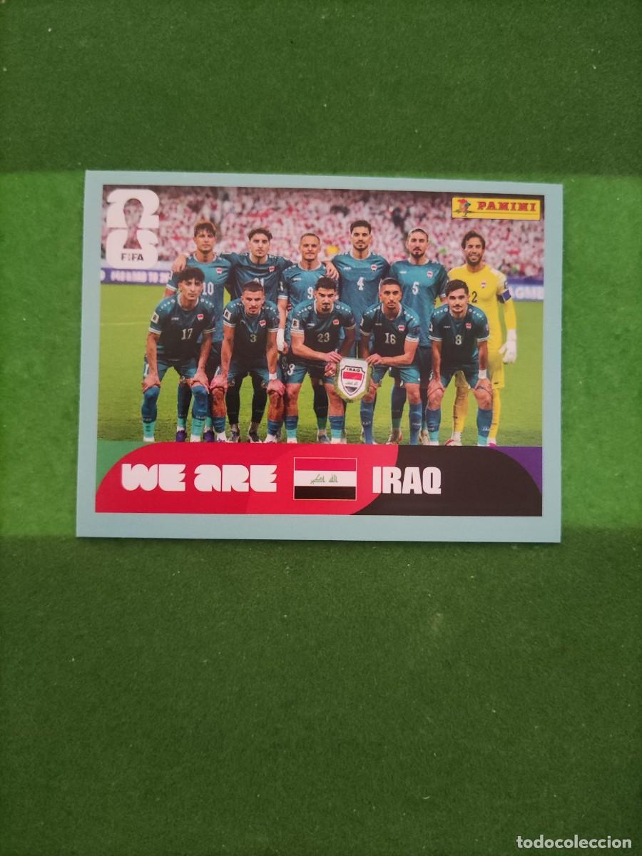 Cromos de F&uacute;tbol: We are Iraq IRQ 13 Sticker Mundial 2026 FIFA World Cup / Sin pegar