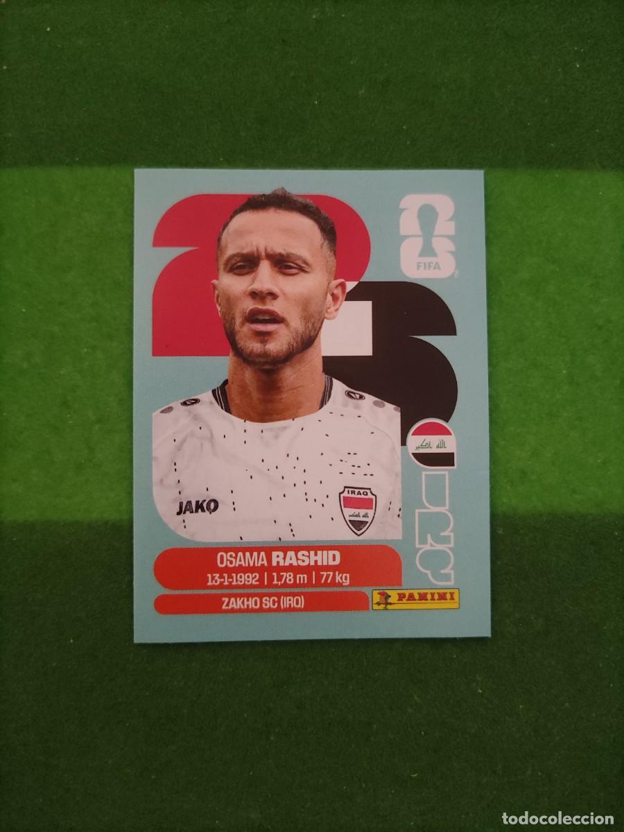 Cromos de F&uacute;tbol: Rashid Iraq IRQ 17 Sticker Mundial 2026 FIFA World Cup / Sin pegar