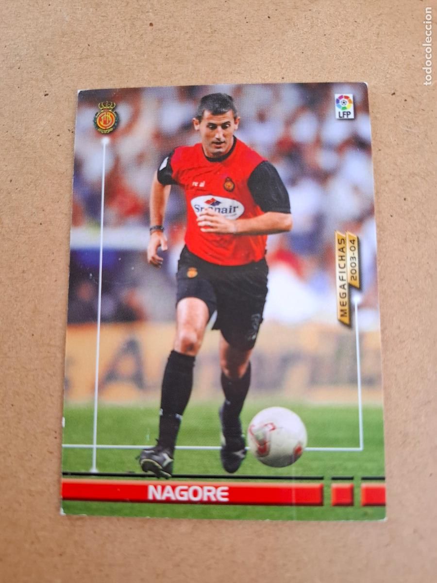Cromos de F&uacute;tbol: MEGAFICHAS 2003 2004 03 04 - PANINI - 191 BIS NAGORE - RCD. MALLORCA (CM)