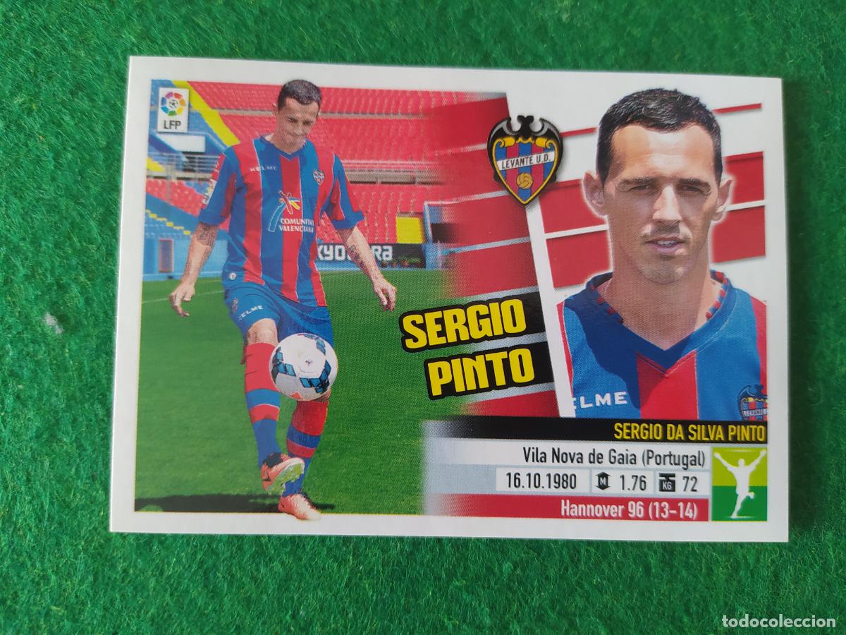 Cromos de F&uacute;tbol: LIGA ESTE 2013 2014 13/14 NUEVO SIN PEGAR FICHAJE N&ordm; 11 SERGIO PINTO LEVANTE