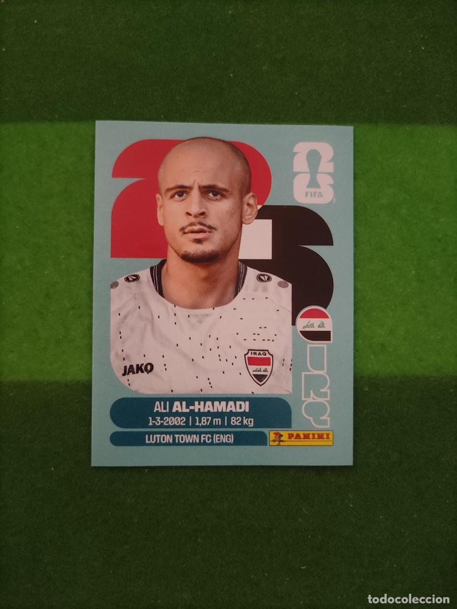 Cromos de F&uacute;tbol: Al-Hamadi Iraq IRQ 18 Sticker Mundial 2026 FIFA World Cup / Sin pegar