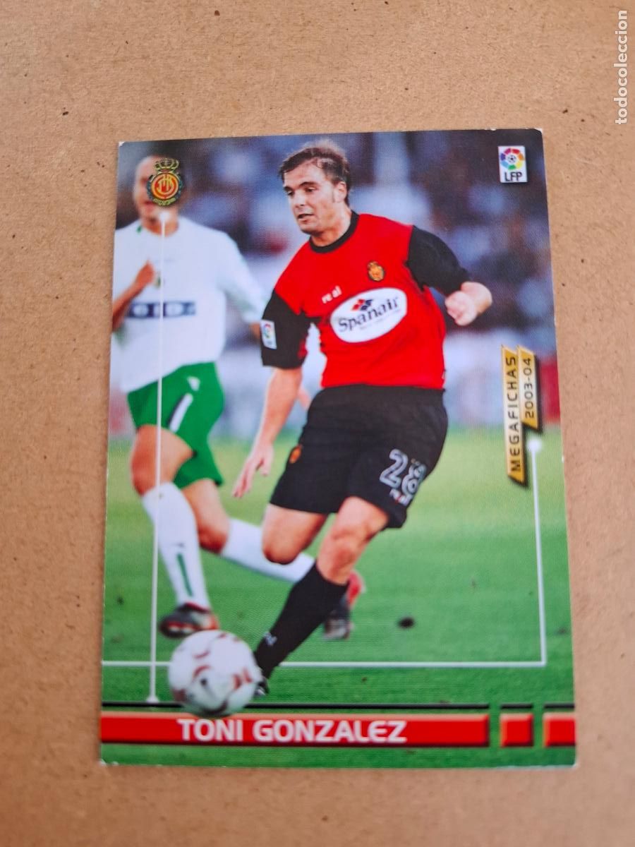 Cromos de F&uacute;tbol: MEGAFICHAS 2003 2004 03 04 - PANINI - 193 BIS TONI GONZ&Aacute;LEZ - RCD. MALLORCA (CM)