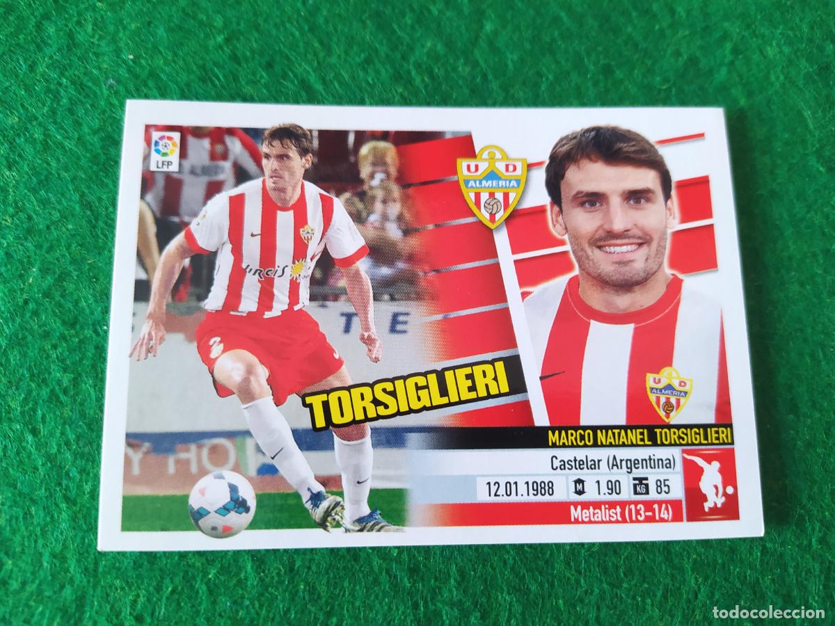 Cromos de F&uacute;tbol: LIGA ESTE 2013 2014 13/14 NUEVO SIN PEGAR FICHAJE N&ordm; 42 TORSIGLIERI ALMERIA