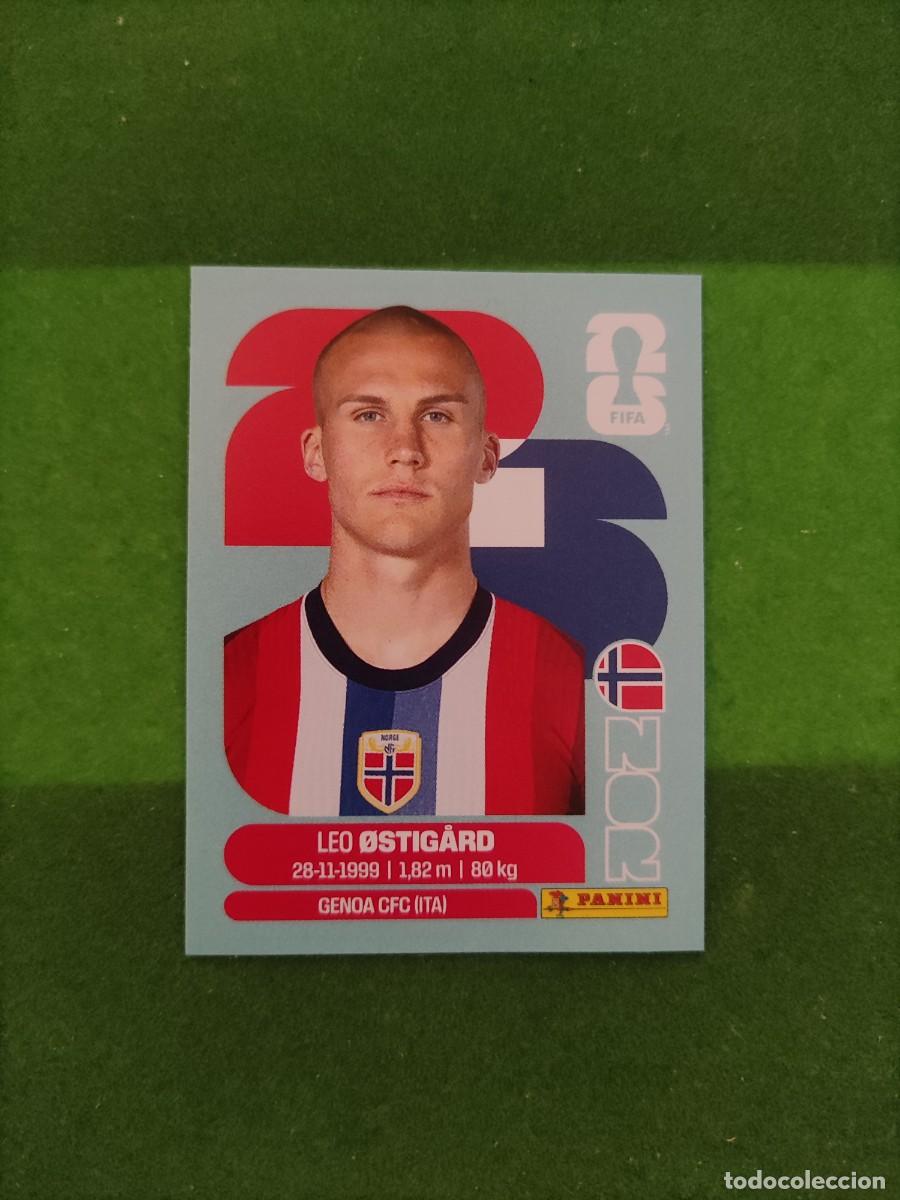Cromos de F&uacute;tbol: &Oslash;stig&auml;rd Noruega NOR 4 Sticker Mundial 2026 FIFA World Cup / Sin pegar