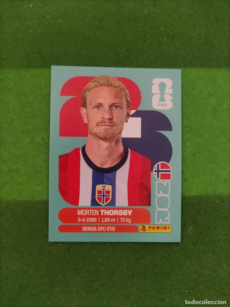 Cromos de F&uacute;tbol: Thorsby Ajer Noruega NOR 9.Sticker Mundial 2026 FIFA World Cup / Sin pegar