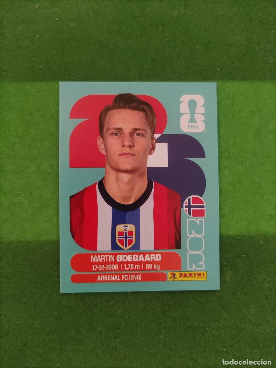 Cromos de F&uacute;tbol: &Oslash;degaard Ajer Noruega NOR 10 Sticker Mundial 2026 FIFA World Cup / Sin pegar
