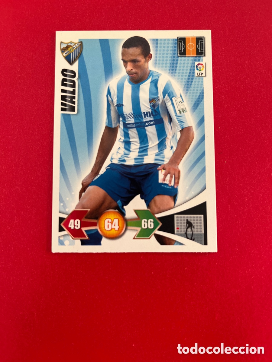 Cartes &agrave; collectionner de Football: VALDO MALAGA 155 ADRENALYN 2009 2010 PANINI XL 09 10 CROMOS CARTA FUTBOL