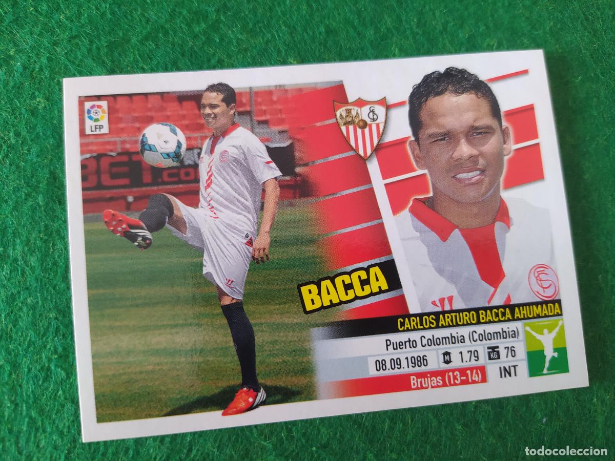 Cromos de F&uacute;tbol: LIGA ESTE 2013 2014 13/14 NUEVO SIN PEGAR COLOCA BACCA SEVILLA FC