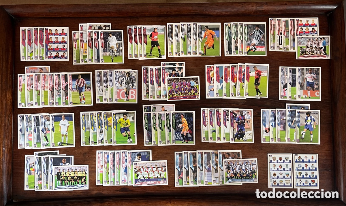 Cromos de F&uacute;tbol: LOTE 111 CROMOS &ldquo;FICHAS DE LA LIGA 2005&rdquo; DE MUNDICROMO