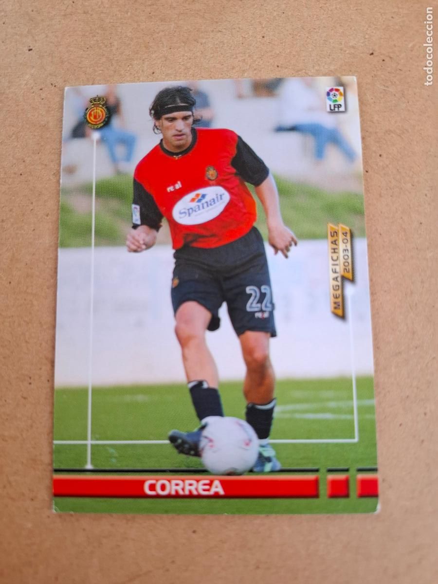 Cromos de F&uacute;tbol: MEGAFICHAS 2003 2004 03 04 - PANINI - 195 BIS CORREA - RCD. MALLORCA (CM)
