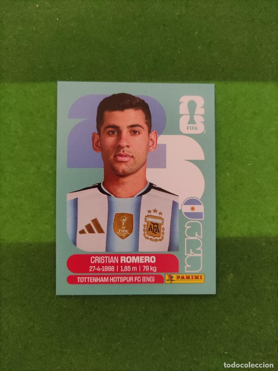 Cromos de F&uacute;tbol: Romero Argentina ARG 4 Sticker Mundial 2026 FIFA World Cup / Sin pegar