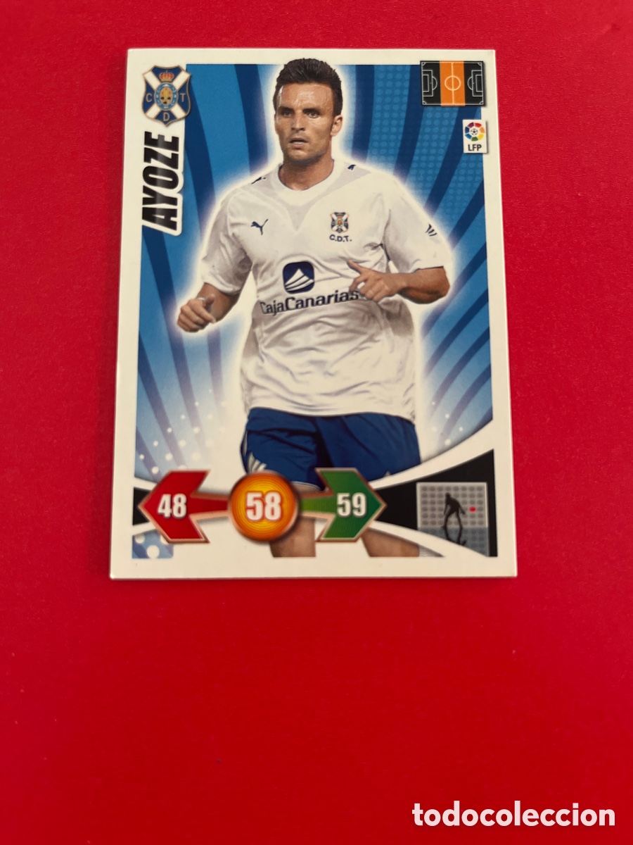 Cromos de F&uacute;tbol: AYOZE C.D.TENERIFE 265 ADRENALYN 2009 2010 PANINI XL 09 10 CROMOS CARTA FUTBOL