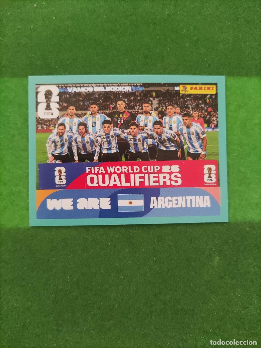 Cromos de F&uacute;tbol: We are Argentina ARG 13 Sticker Mundial 2026 FIFA World Cup / Sin pegar