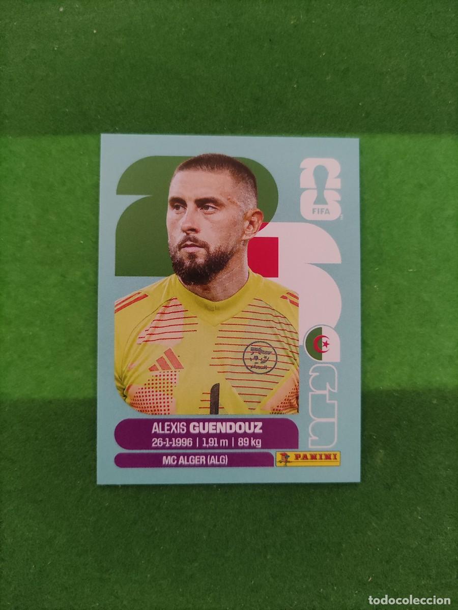 Cartes &agrave; collectionner de Football: Guendouz Argelia ALG 2 Sticker Mundial 2026 FIFA World Cup / Sin pegar