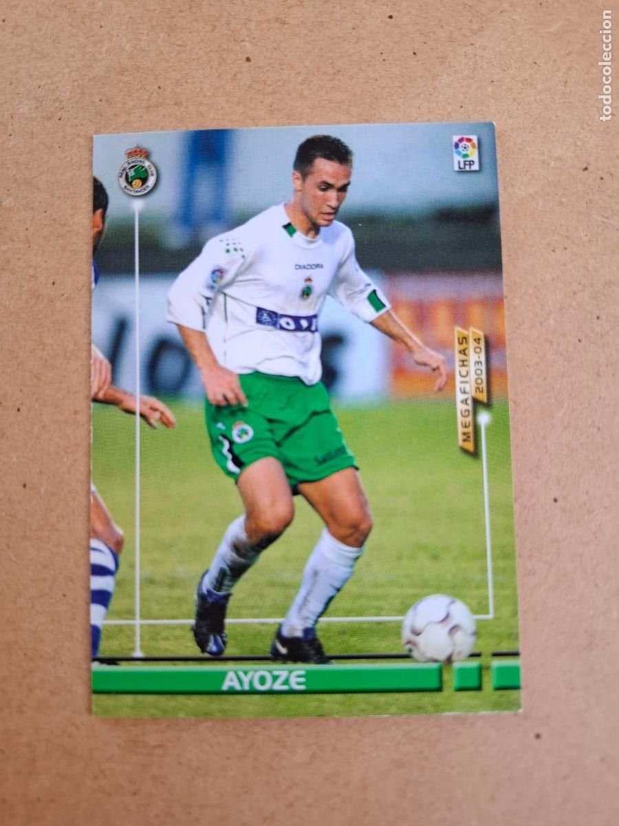 Figurine di Calcio: MEGAFICHAS 2003 2004 03 04 - PANINI - 237 BIS AYOZE - RACING CLUB (CM)