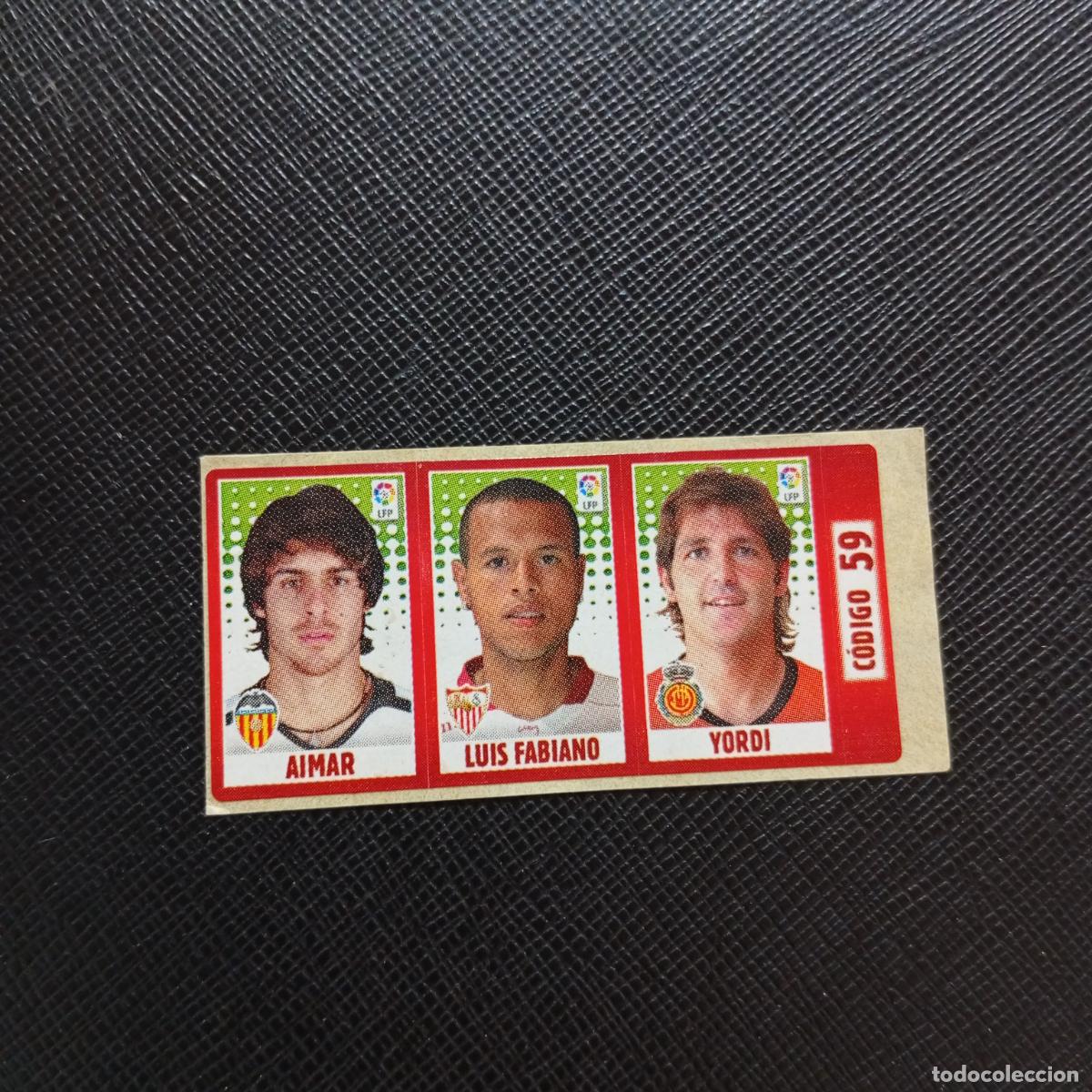 Figurine di Calcio: CODIGO 59 AIMAR LUIS FABIANO YORDI CHICLE LIGA DE LAS ESTRELLAS 2005 2006 SIN PEGAR - A71 PG4