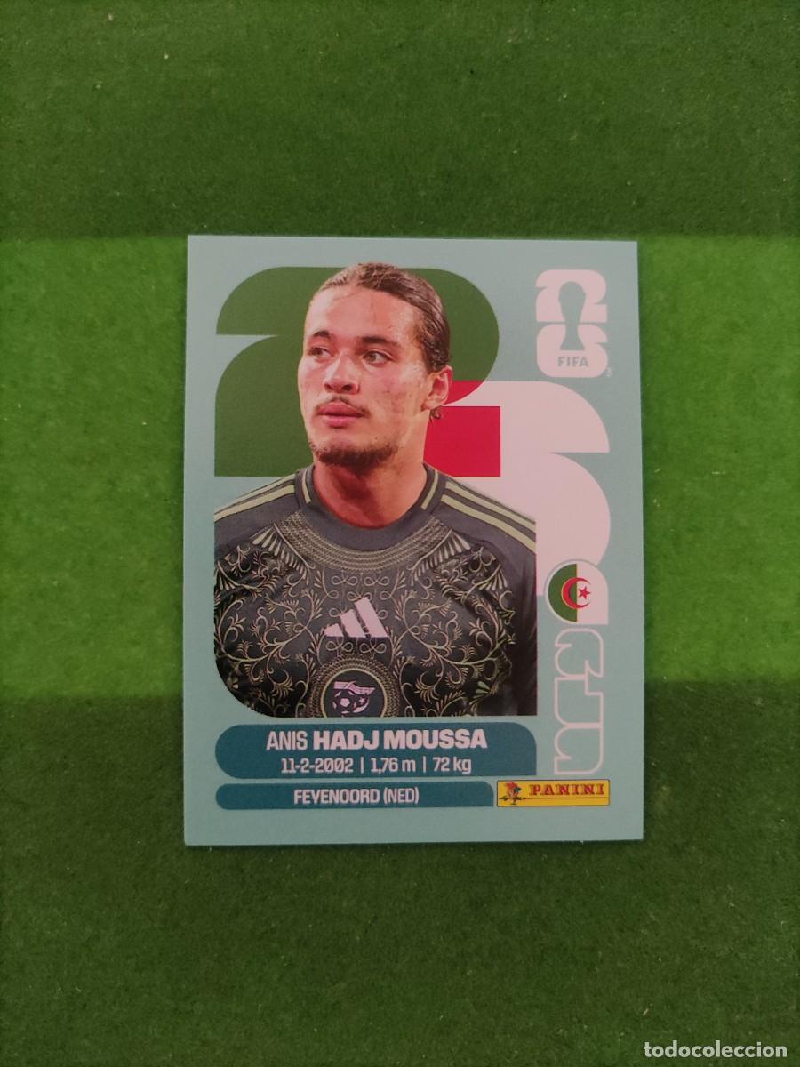 Cromos de F&uacute;tbol: Hadj Moussa Argelia ALG 17 Sticker Mundial 2026 FIFA World Cup / Sin pegar