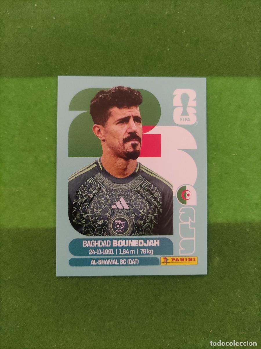 Cromos de F&uacute;tbol: Bounedjah Argelia ALG 19 Sticker Mundial 2026 FIFA World Cup / Sin pegar