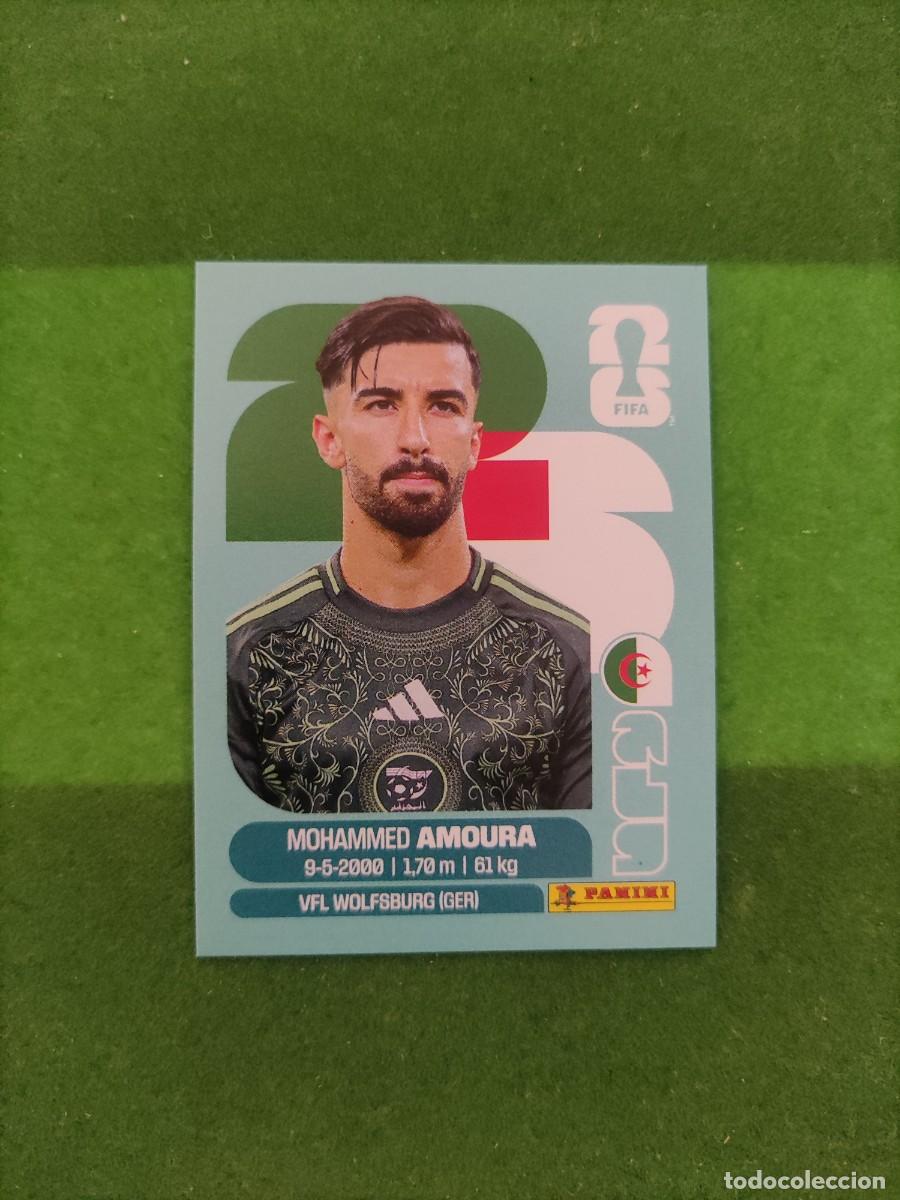 Cromos de F&uacute;tbol: Amoura Argelia ALG 20 Sticker Mundial 2026 FIFA World Cup / Sin pegar
