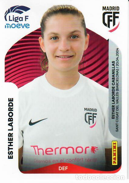 Cromos de F&uacute;tbol: CROMO PANINI LIGA FEMENINA F 2025-26 (25 - 26) - N&ordm; 247 - ESTHER LABORDE - MADRID CFF