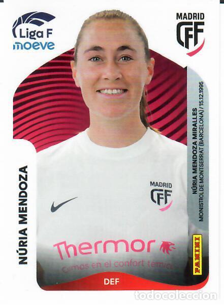 Cromos de F&uacute;tbol: CROMO PANINI LIGA FEMENINA F 2025-26 (25 - 26) - N&ordm; 248 - N&Uacute;RIA MENDOZA - MADRID CFF