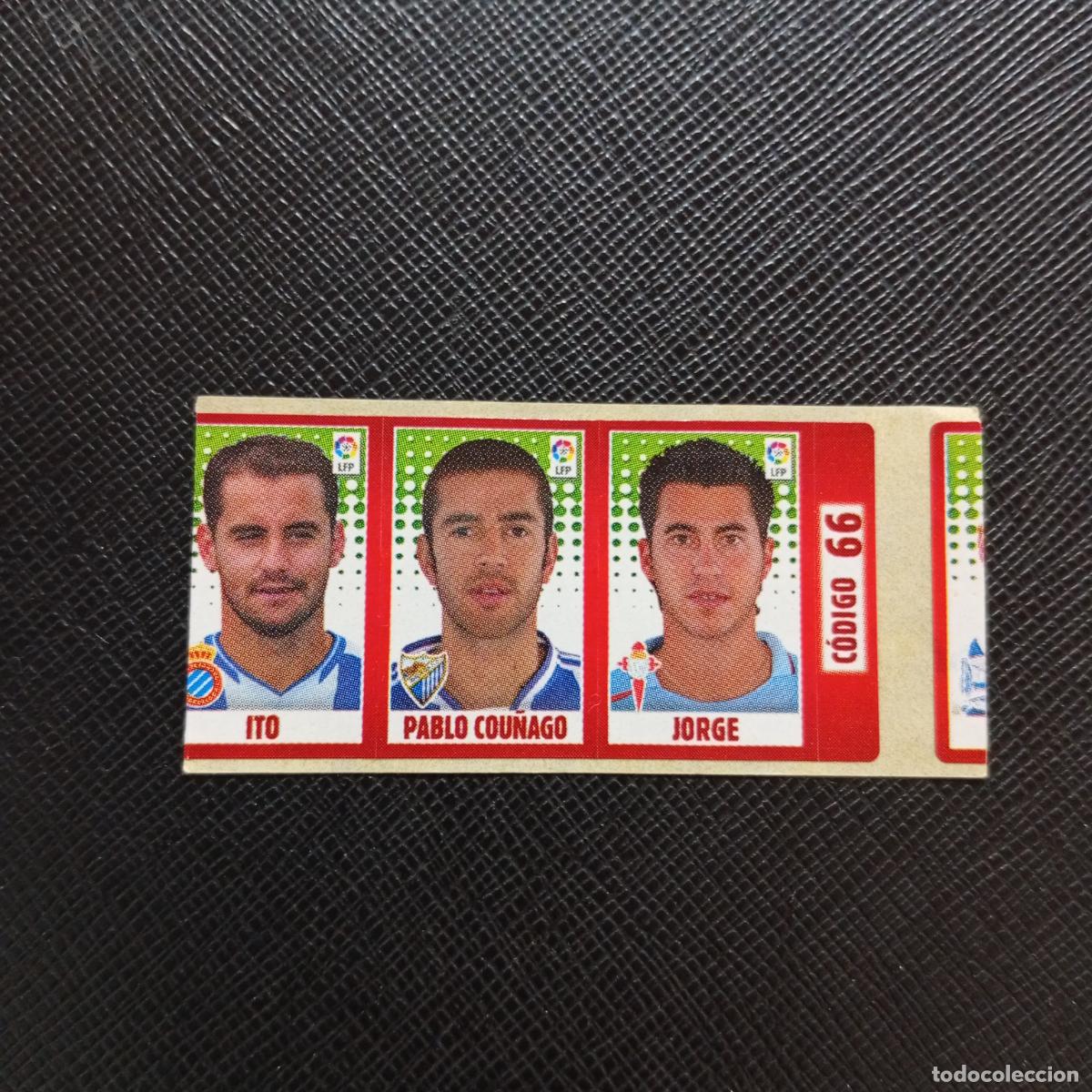 Cromos de F&uacute;tbol: CODIGO 66 ITO PABLO COU&Ntilde;AGO JORGE CHICLE LIGA DE LAS ESTRELLAS 2005 2006 SIN PEGAR - A71 PG12
