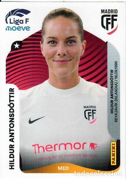 Cromos de F&uacute;tbol: CROMO PANINI LIGA FEMENINA F 2025-26 (25 - 26) - N&ordm; 251 - HILDUR ANTONSD&Oacute;TTIR - MADRID CFF