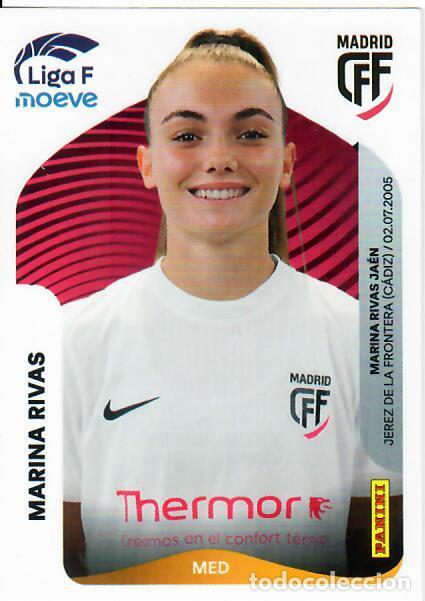 Cromos de F&uacute;tbol: CROMO PANINI LIGA FEMENINA F 2025-26 (25 - 26) - N&ordm; 253 A - MARINA RIVAS - MADRID CFF