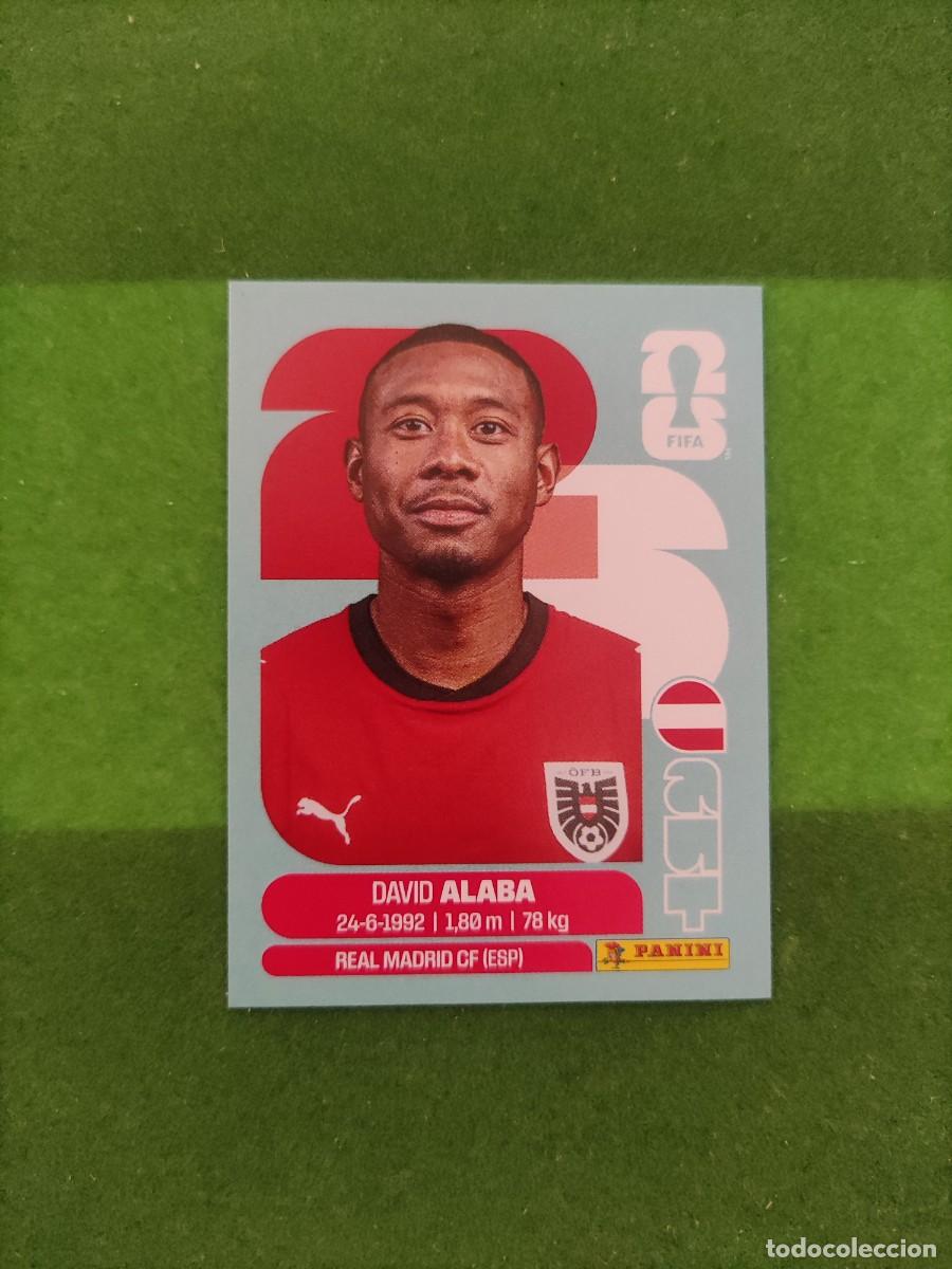 Cromos de F&uacute;tbol: Alaba Austria AUT 4 Sticker Mundial 2026 FIFA World Cup / Sin pegar