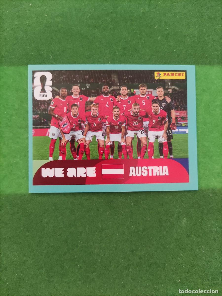 Cromos de F&uacute;tbol: We are Austria AUT 13 Sticker Mundial 2026 FIFA World Cup / Sin pegar