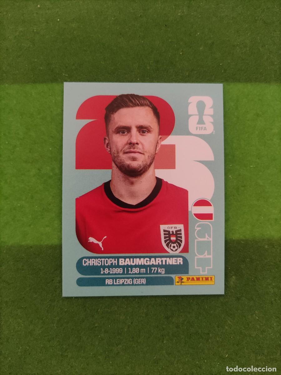 Cromos de F&uacute;tbol: Baumgartner Austria AUT 18 Sticker Mundial 2026 FIFA World Cup / Sin pegar