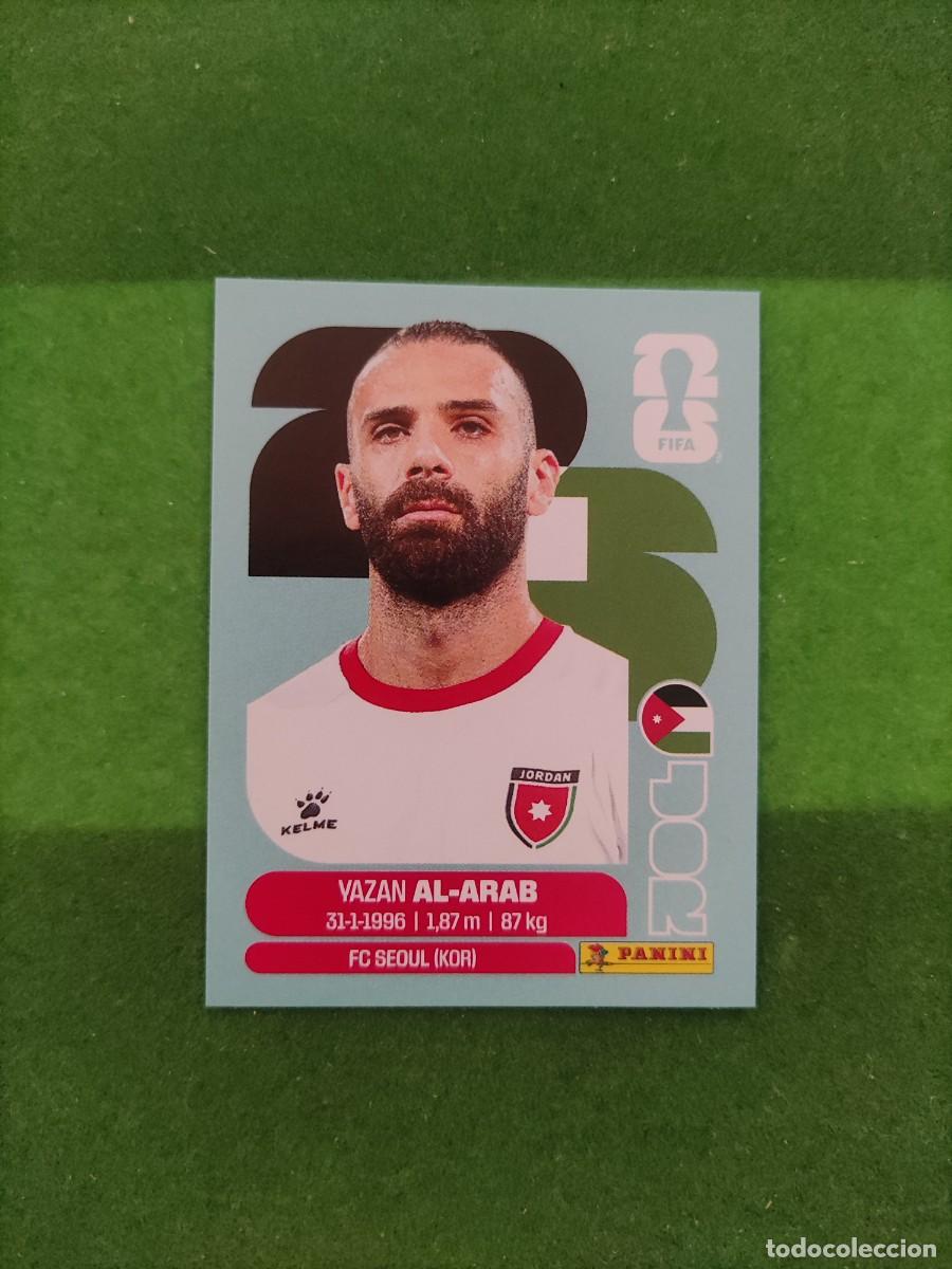 Cromos de F&uacute;tbol: Al-Arab Jordania JOR 5 Sticker Mundial 2026 FIFA World Cup / Sin pegar