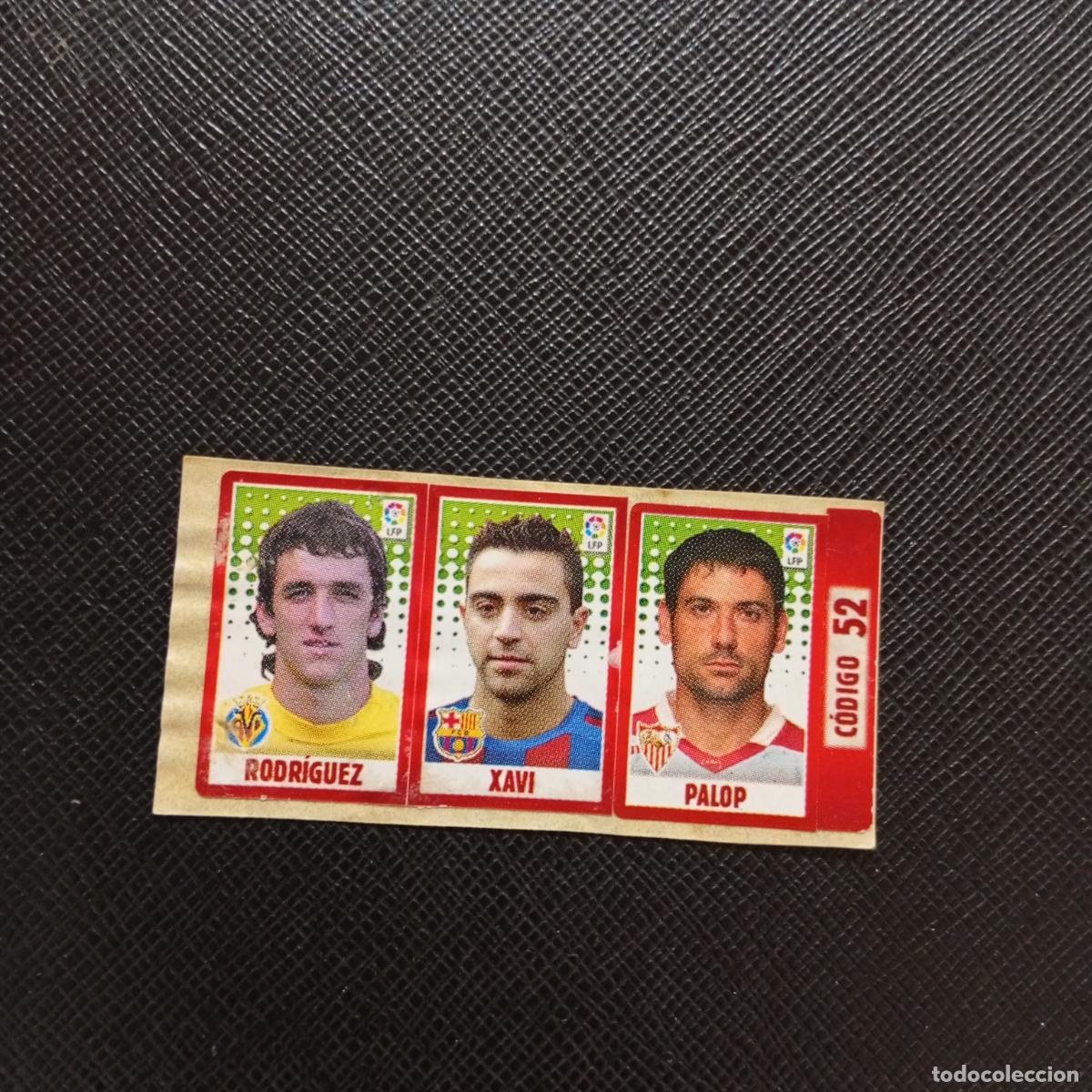 Cromos de F&uacute;tbol: CODIGO 52 RODRIGUEZ XAVI PALOP CHICLE LIGA DE LAS ESTRELLAS 2005 2006 SIN PEGAR - A71 PG27