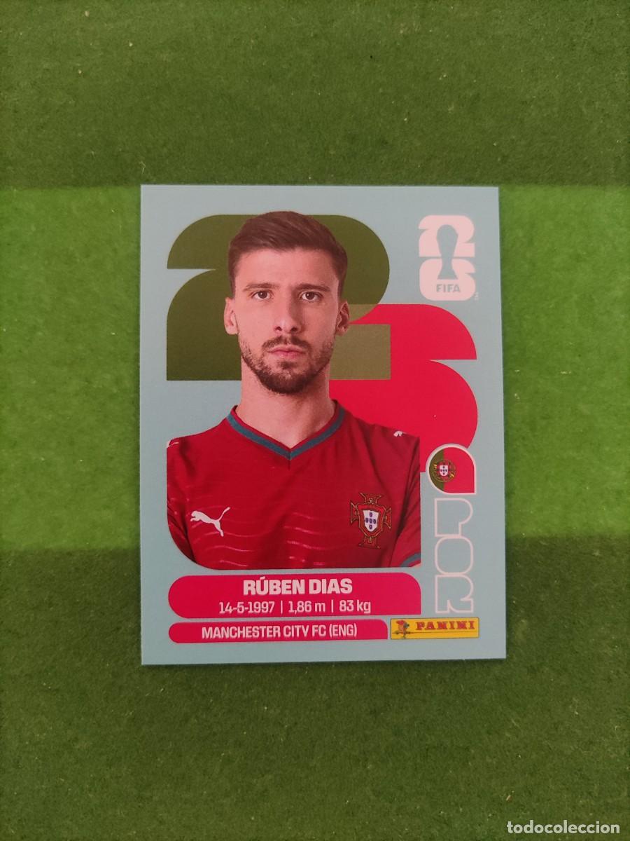 Cromos de F&uacute;tbol: Rub&eacute;n Dias Portugal POR 4 Sticker Mundial 2026 FIFA World Cup / Sin pegar