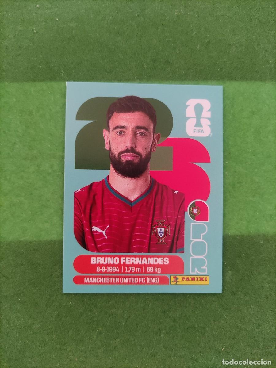 Cromos de F&uacute;tbol: Bruno Fernandes Portugal POR 10 Sticker Mundial 2026 FIFA World Cup / Sin pegar
