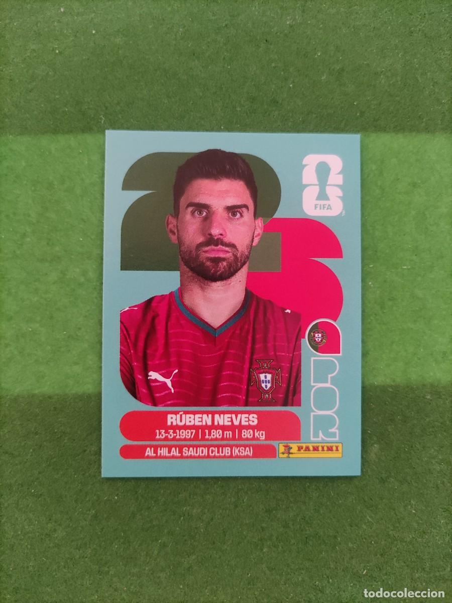 Cromos de F&uacute;tbol: Rub&eacute;n Neves Portugal POR 11 Sticker Mundial 2026 FIFA World Cup / Sin pegar