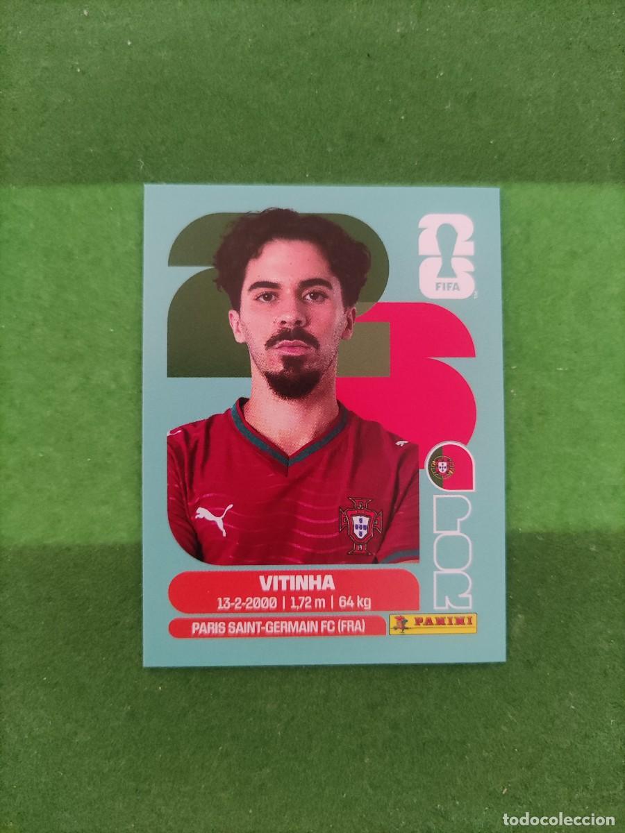 Cromos de F&uacute;tbol: Vitinha Portugal POR 12 Sticker Mundial 2026 FIFA World Cup / Sin pegar