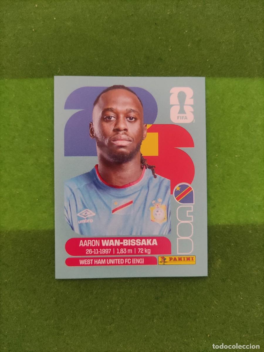 Cromos de F&uacute;tbol: Wan-Bissaka Rep&uacute;blica del Congo COD 3 Sticker Mundial 2026 FIFA World Cup / Sin pegar