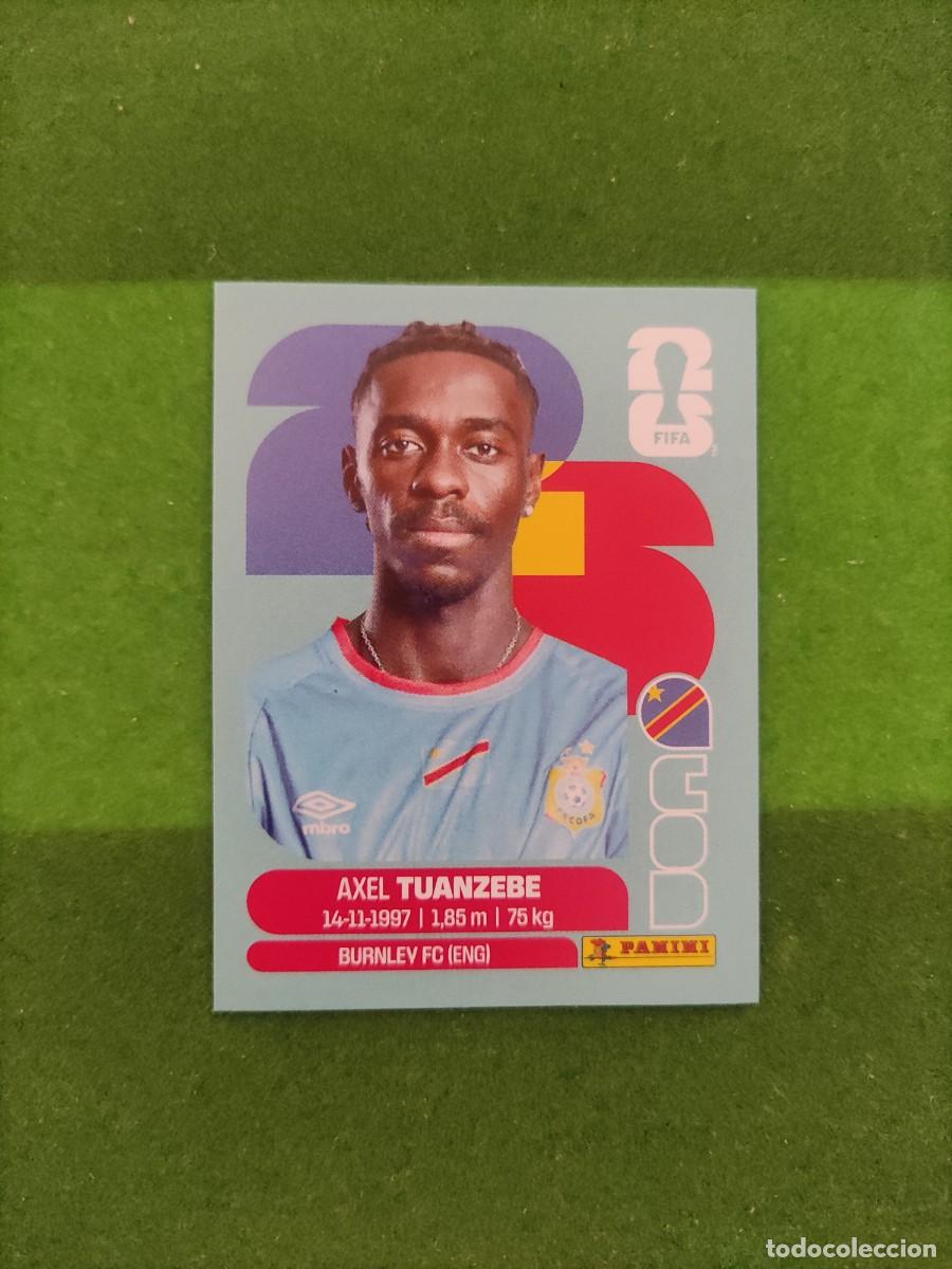 Cromos de F&uacute;tbol: Tuanzebe Rep&uacute;blica del Congo COD 4 Sticker Mundial 2026 FIFA World Cup / Sin pegar