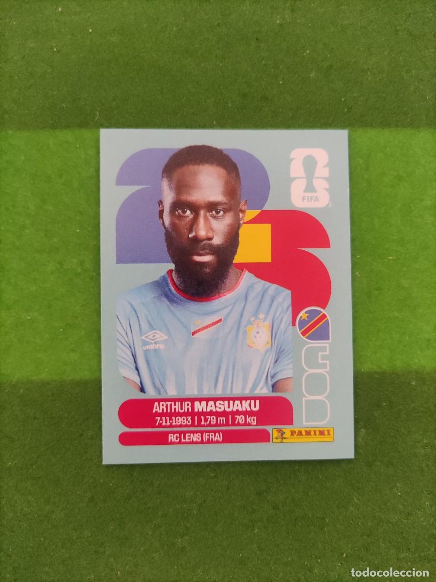 Cromos de F&uacute;tbol: Masuaku Rep&uacute;blica del Congo COD 5 Sticker Mundial 2026 FIFA World Cup / Sin pegar