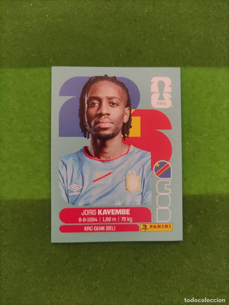 Cromos de F&uacute;tbol: Kayembe Rep&uacute;blica del Congo COD 7 Sticker Mundial 2026 FIFA World Cup / Sin pegar