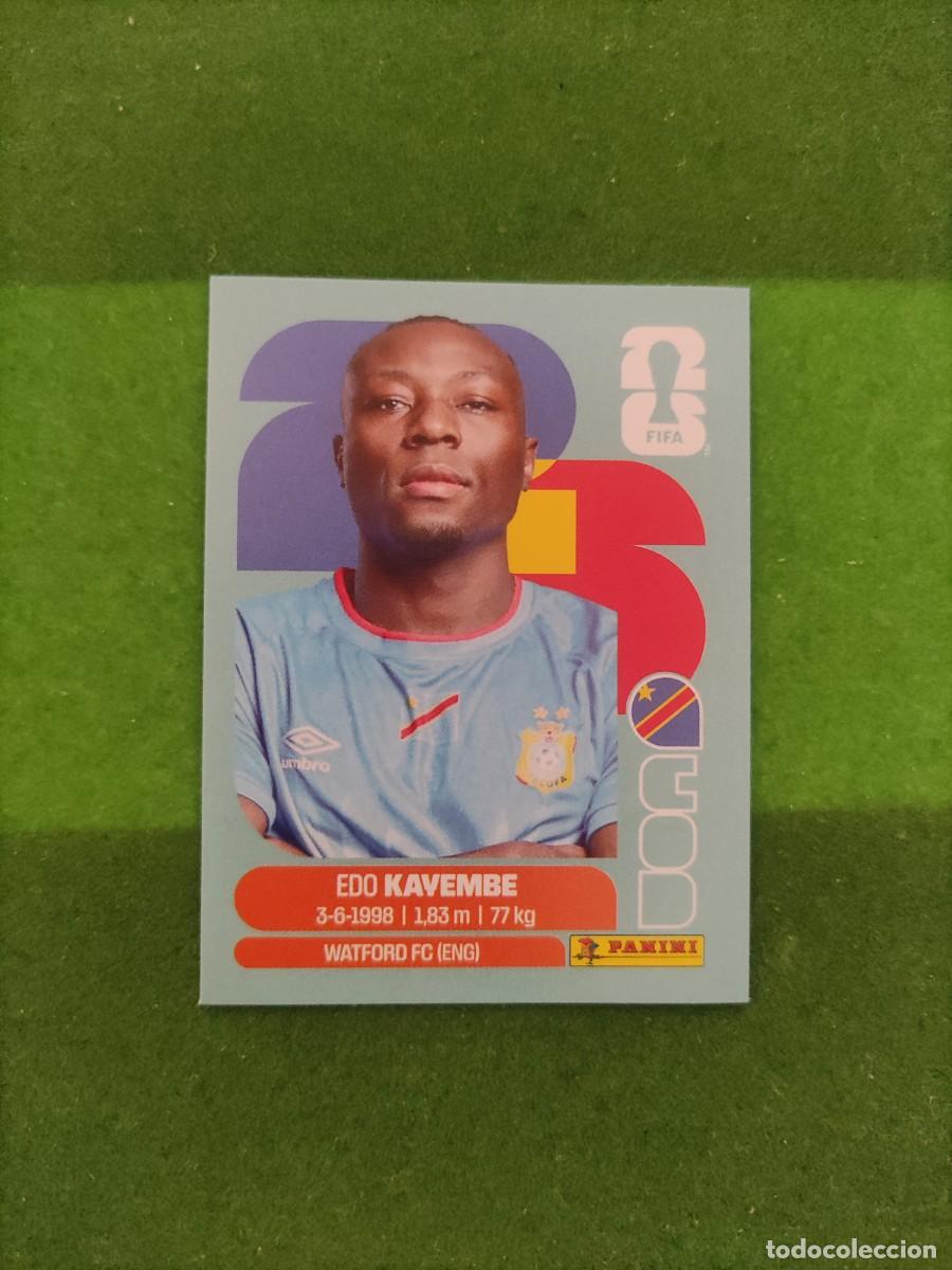 Cromos de F&uacute;tbol: Kayembe Rep&uacute;blica del Congo COD 10 Sticker Mundial 2026 FIFA World Cup / Sin pegar