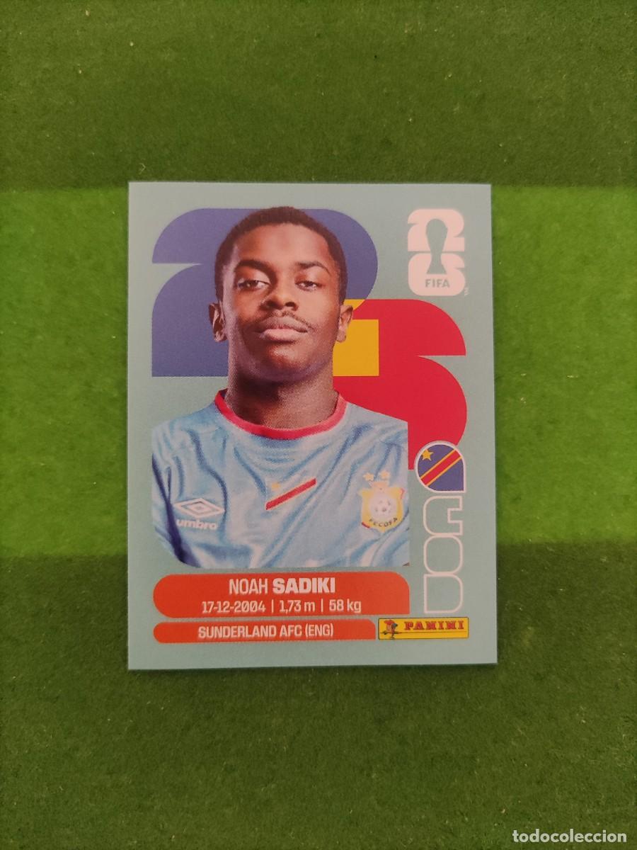 Cromos de F&uacute;tbol: Sadiki Rep&uacute;blica del Congo COD 12 Sticker Mundial 2026 FIFA World Cup / Sin pegar