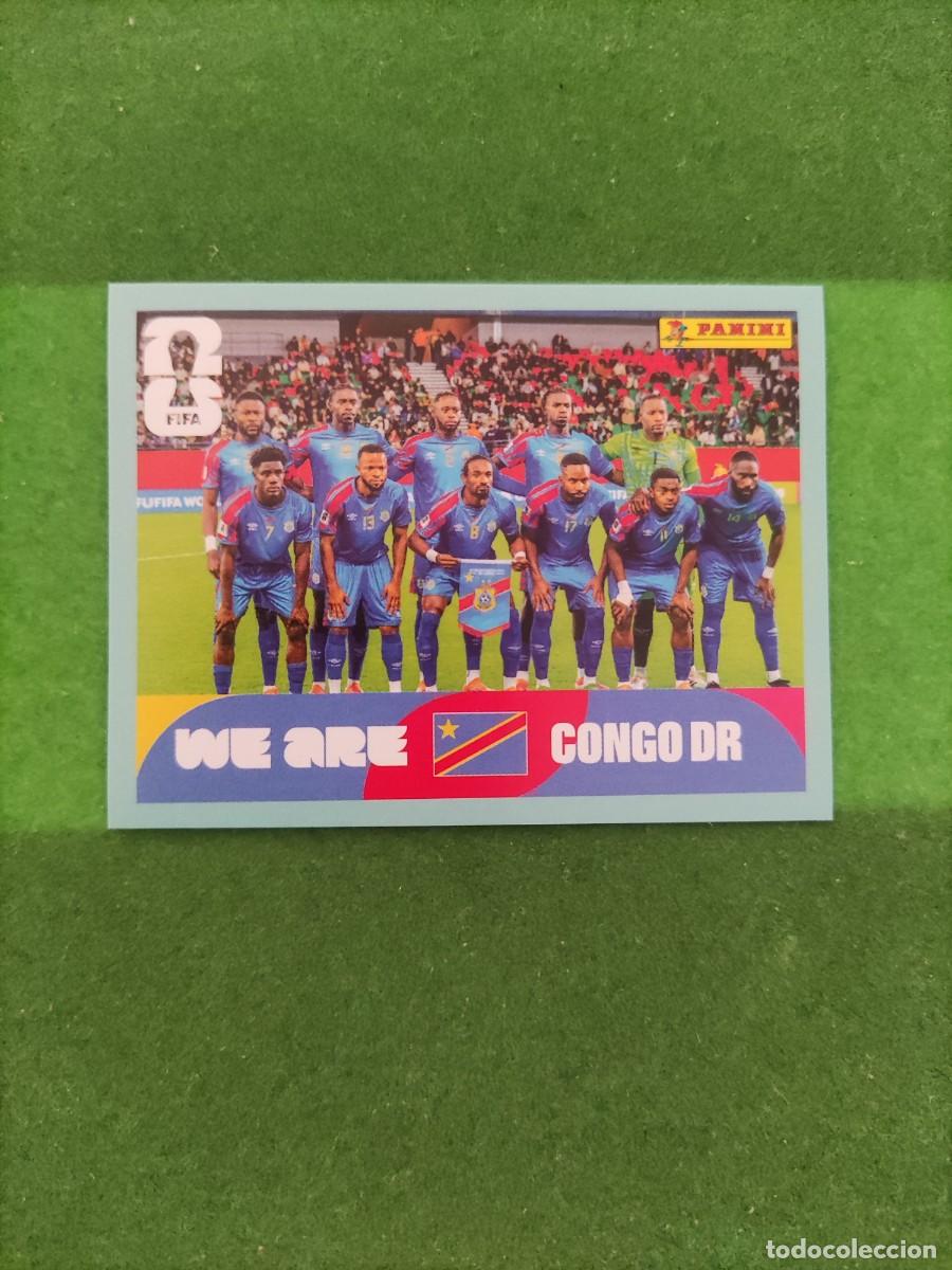 Cromos de F&uacute;tbol: We are Rep&uacute;blica del Congo COD 13 Sticker Mundial 2026 FIFA World Cup / Sin pegar