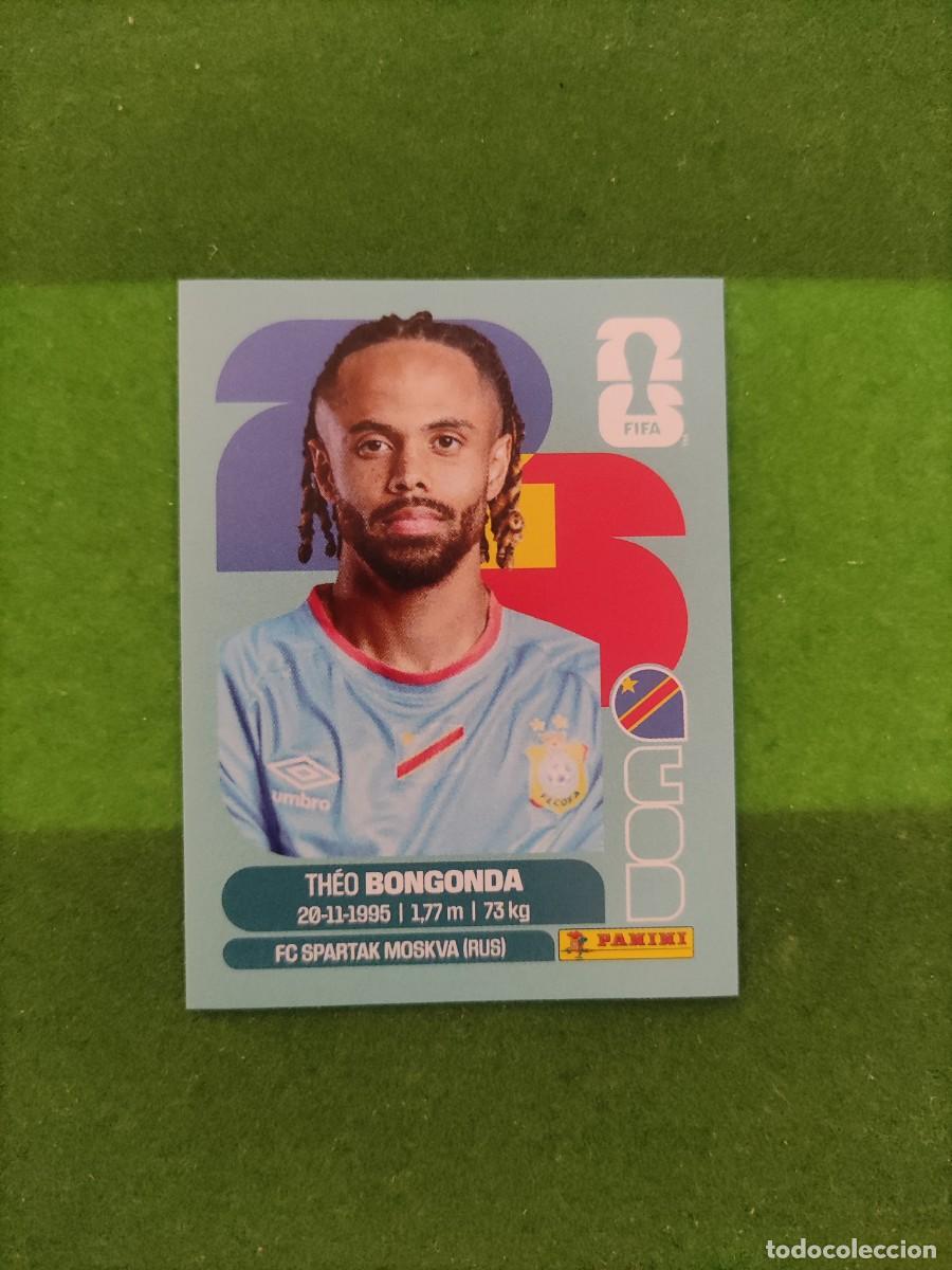 Cromos de F&uacute;tbol: Bongonda Rep&uacute;blica del Congo COD 14 Sticker Mundial 2026 FIFA World Cup / Sin pegar