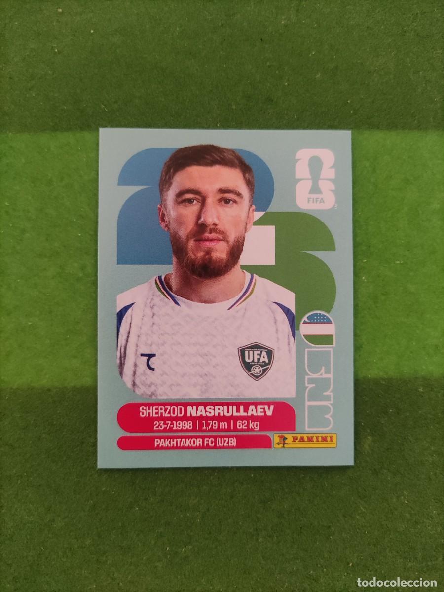 Cromos de F&uacute;tbol: Nasrullaev Uzbekist&aacute;n UZB 4 Sticker Mundial 2026 FIFA World Cup / Sin pegar